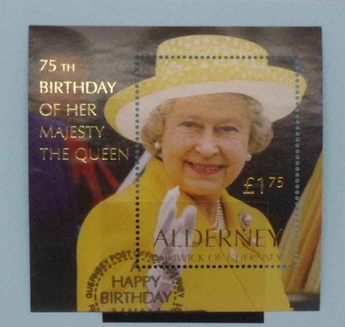 Alderney Stamps, 2001, MSA162, Used. image 0