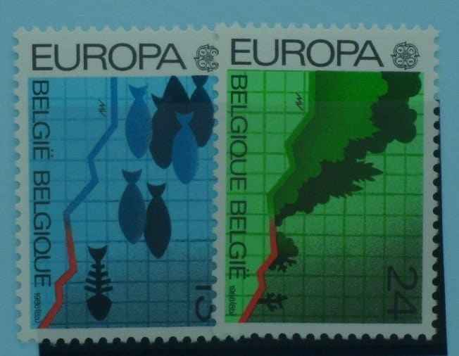 Belgium Stamps, 1986, SG2873-2874, Mint image 0