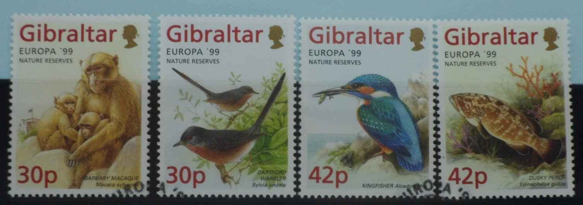 Gibraltar stamps, 1999, SG853-856, Used image 0