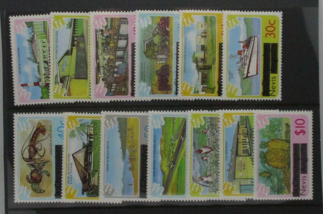 Nevis Stamps, 1980, SG37-49, Mint image 0