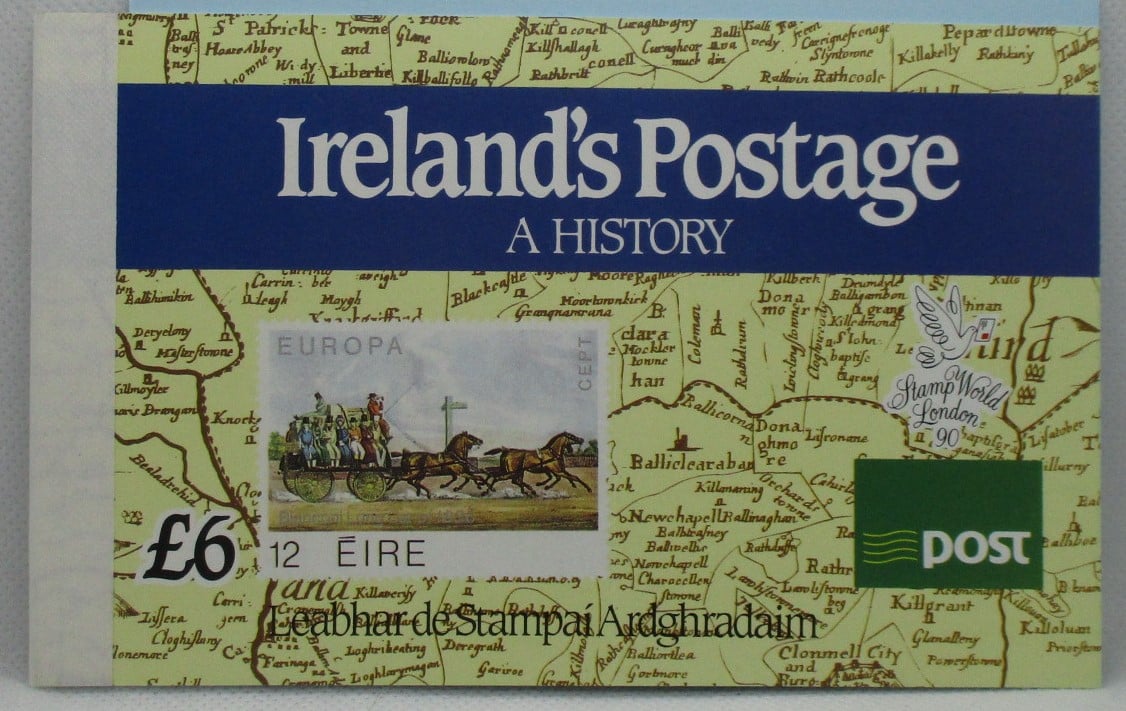 Ireland Stamps, 1990, SB35, Mint image 0