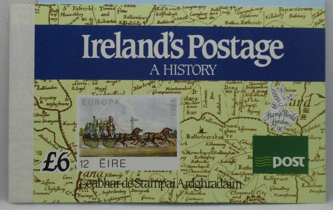 Ireland Stamps, 1990, SB35, Mint image 0