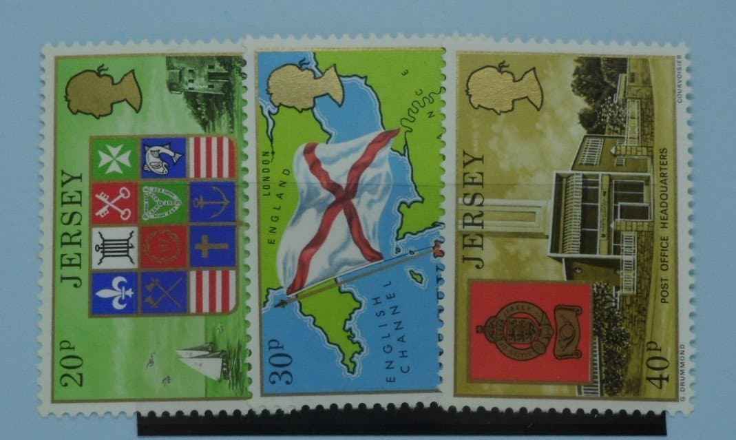 Jersey Stamps, 1976-80, SG150-152, Mint image 0