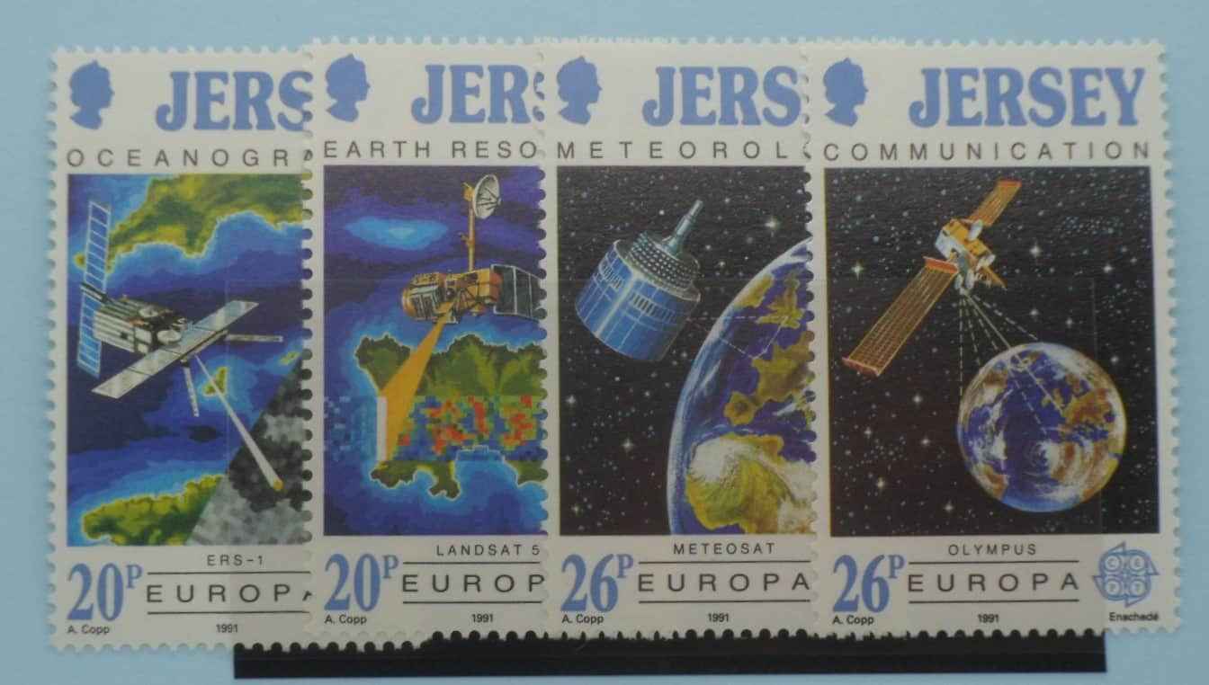Jersey Stamps, 1991, SG545-548, Mint image 0