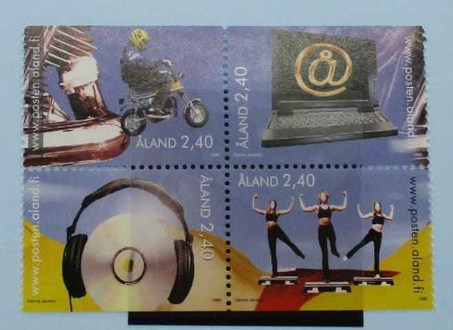 Aland Islands Stamps, 1998, SG132-135, Mint image 0