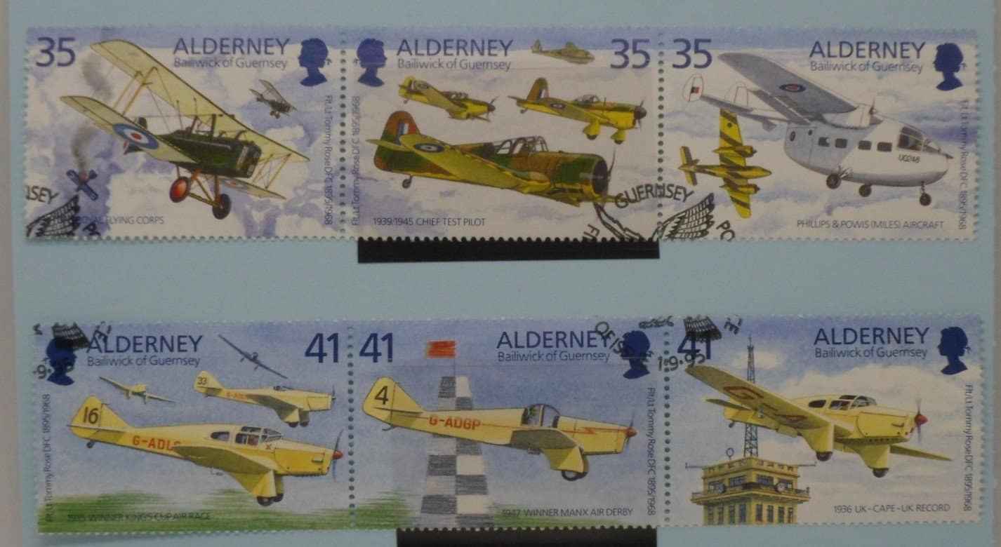Alderney Stamps, 1995, SGA78a, SGA81, Used. image 0