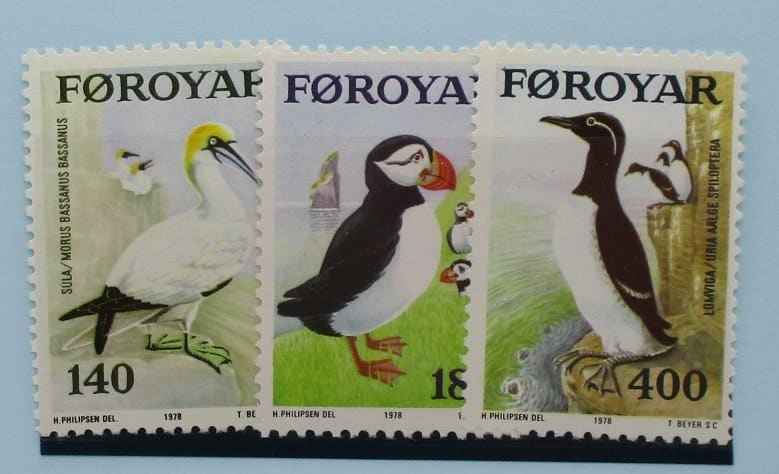 Faroe Islands Stamps, 1978, SG35-37, Mint image 0