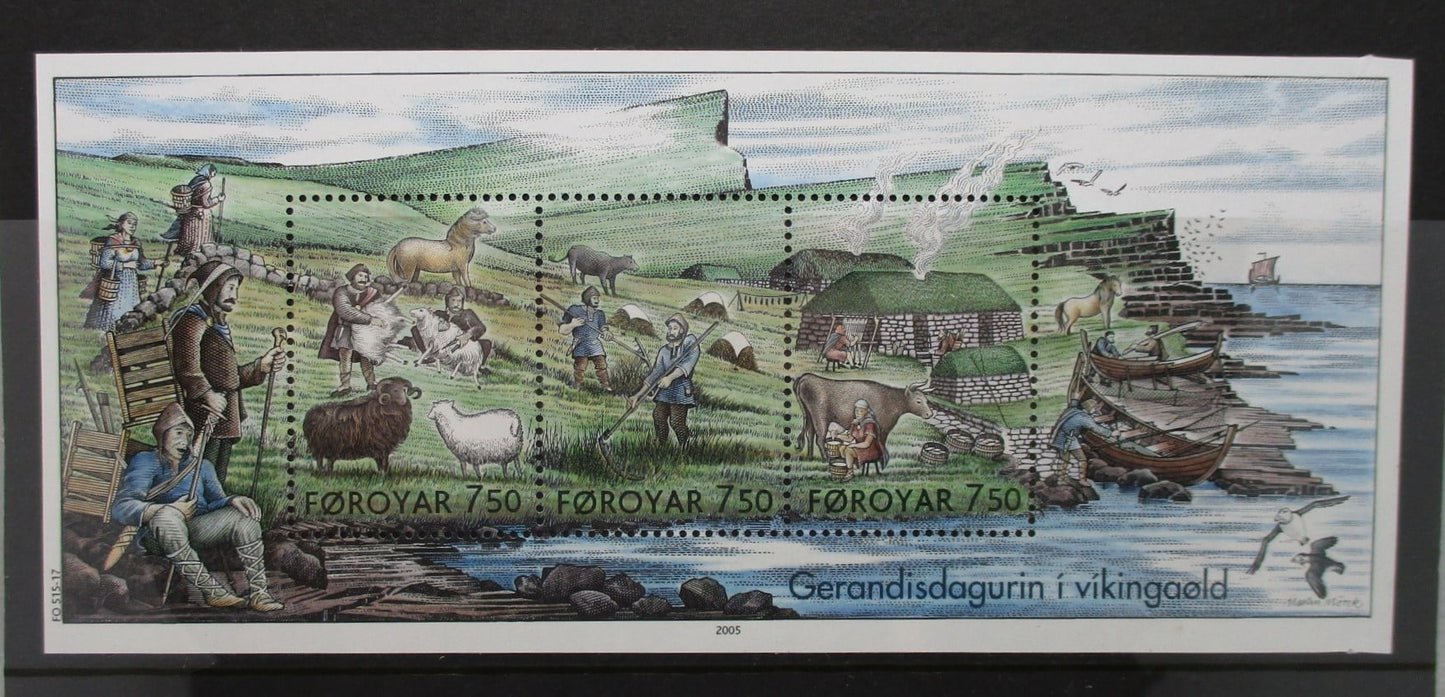 Faroe Islands Stamps, 2005, MS474, Mint image 0