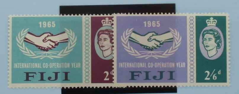 Fiji Stamps, 1965, SG343-344, Mint image 0
