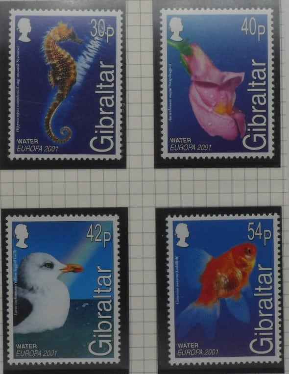 Gibraltar Stamps, 2001, SG968-971, Mint image 0