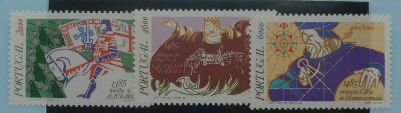 Portugal Stamps, 1985, SG1995-1997, Mint image 0