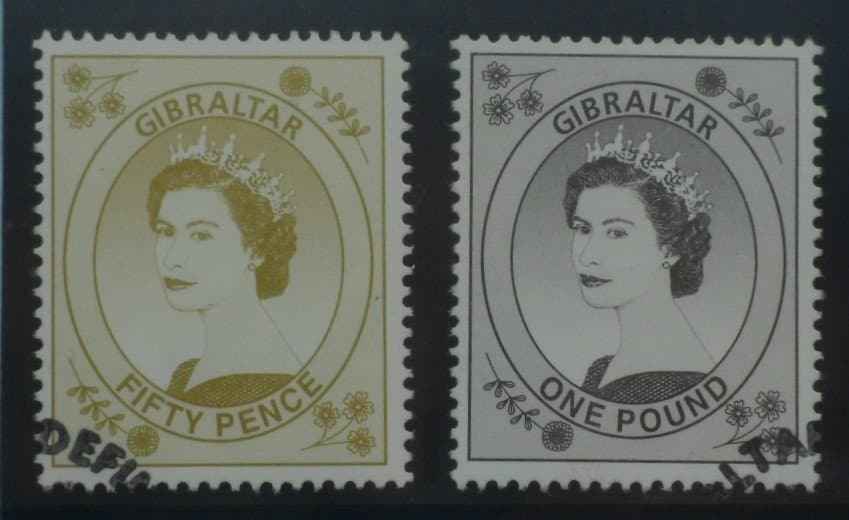 Gibraltar Stamps, 1999-2001, SG868-869, Used image 0