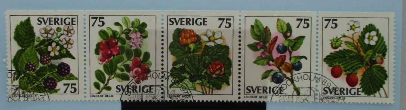 Sweden Stamps, 1977, SG932-936, Used image 0
