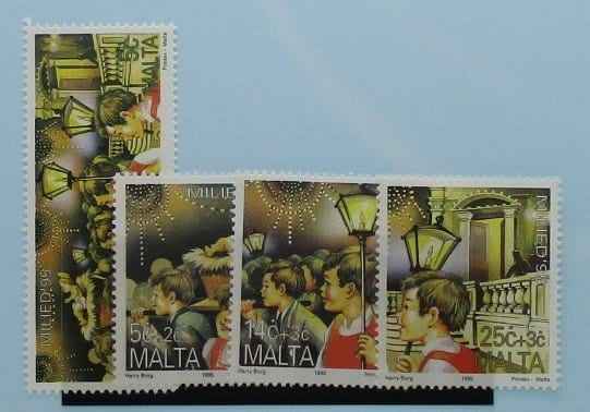Malta Stamps, 1995, SG1004-1007, Mint image 0