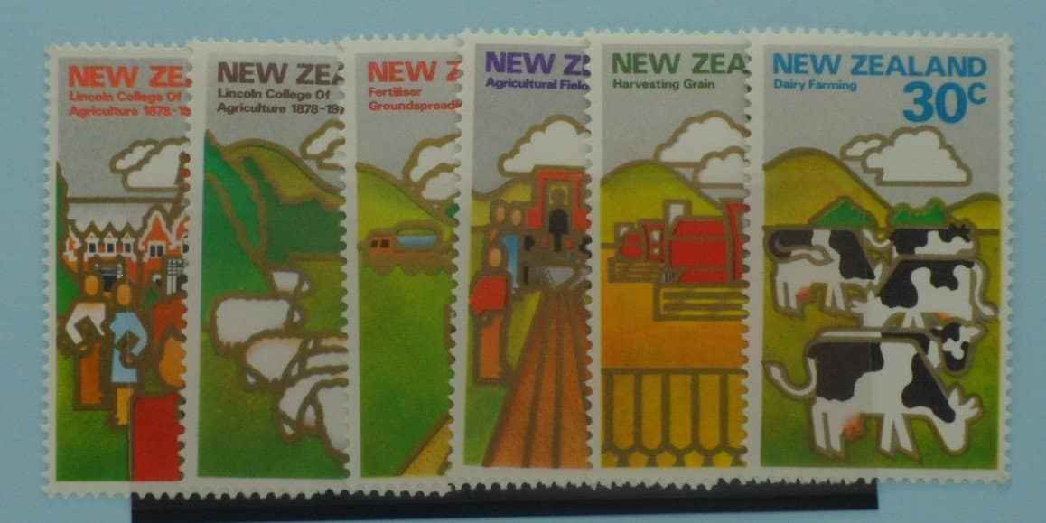 New Zealand Stamps, 1978, SG1164-1169, Mint image 0