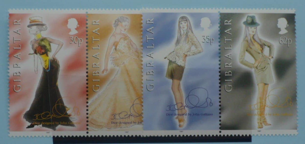 Gibraltar Stamps, 1997, SG812a, SG813a, Mint image 0