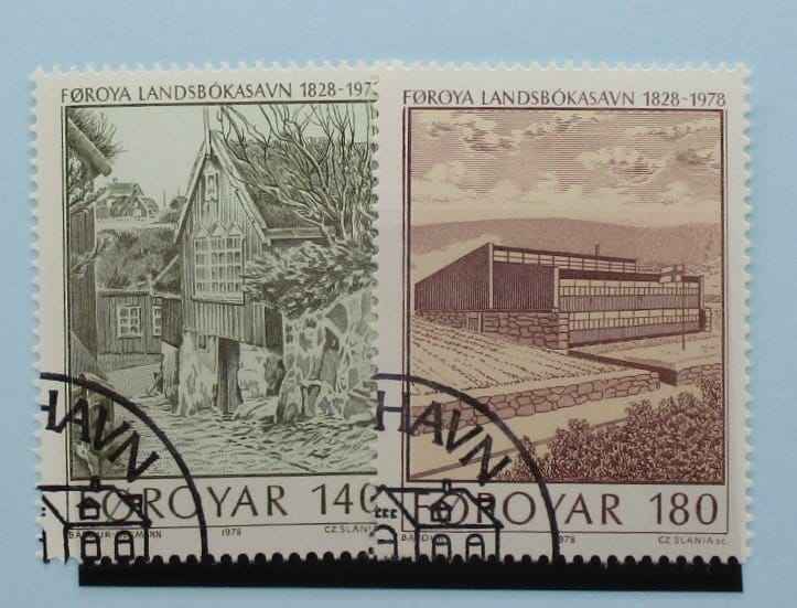 Faroe Islands Stamps, 1978, SG38-39, Used image 0