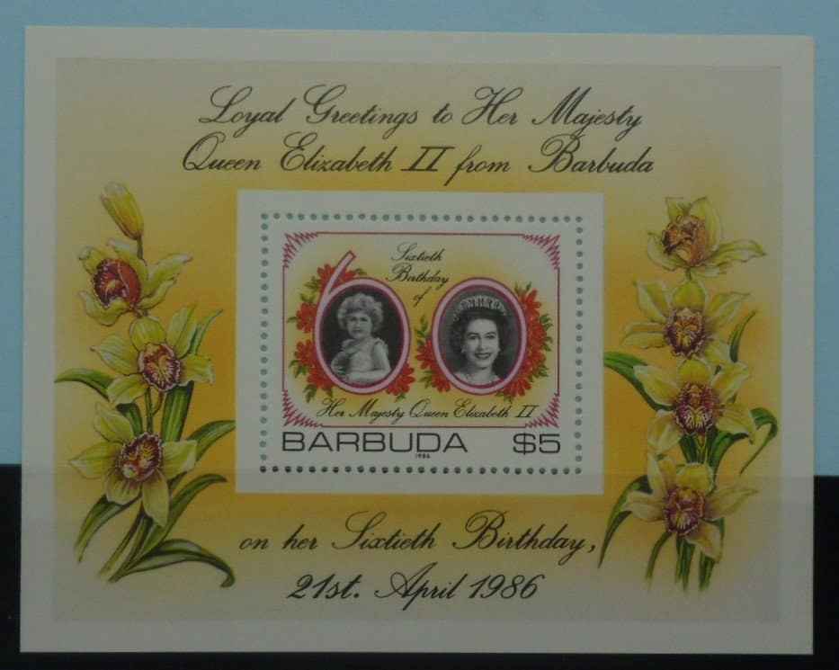Barbuda Stamps, 1986, MS864, Mint image 0