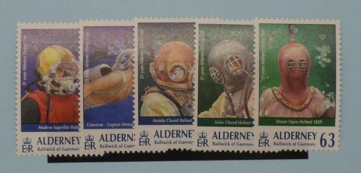 Alderney Stamps, 1998, SGA110-A114, Mint image 0