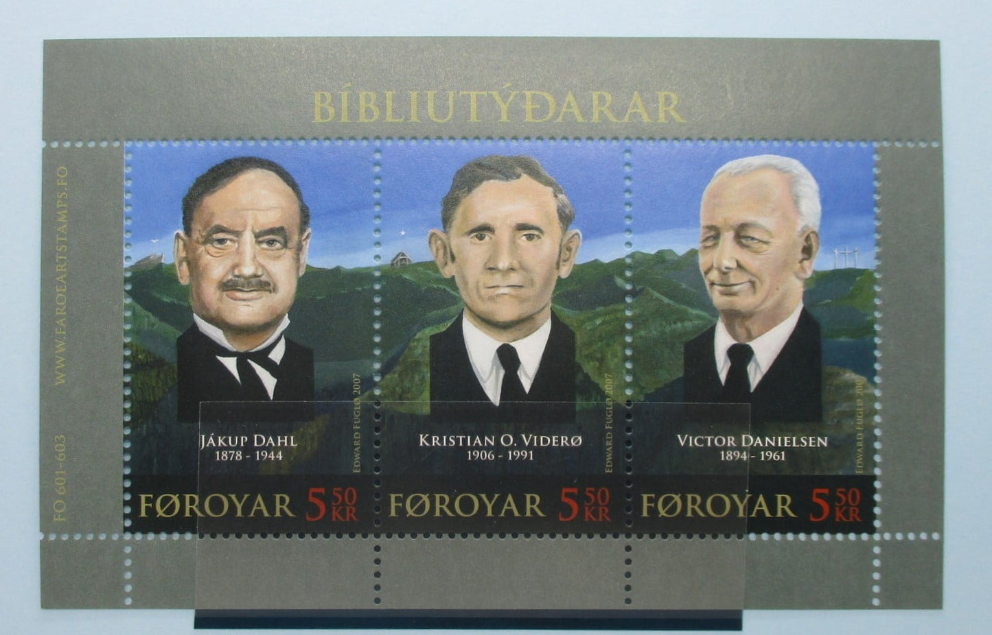 Faroe Islands Stamps, 2007, MS550, Mint image 0