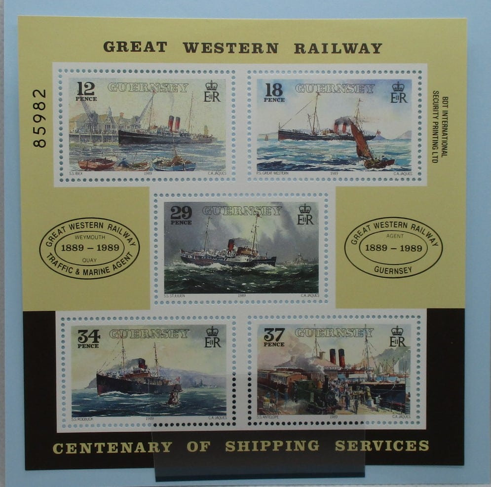 Guernsey Stamps, 1989, MS468, Mint image 0