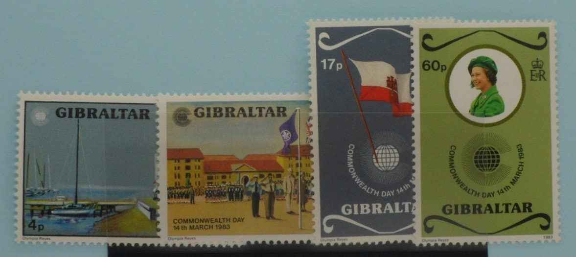 Gibraltar Stamps, 1983, SG487-490, Mint image 0
