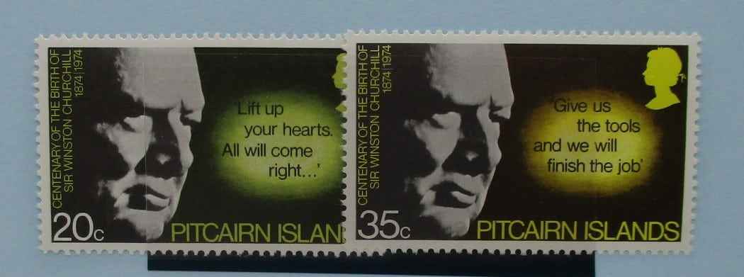 Pitcairn Islands Stamps, 1974, SG155-156, Mint image 0
