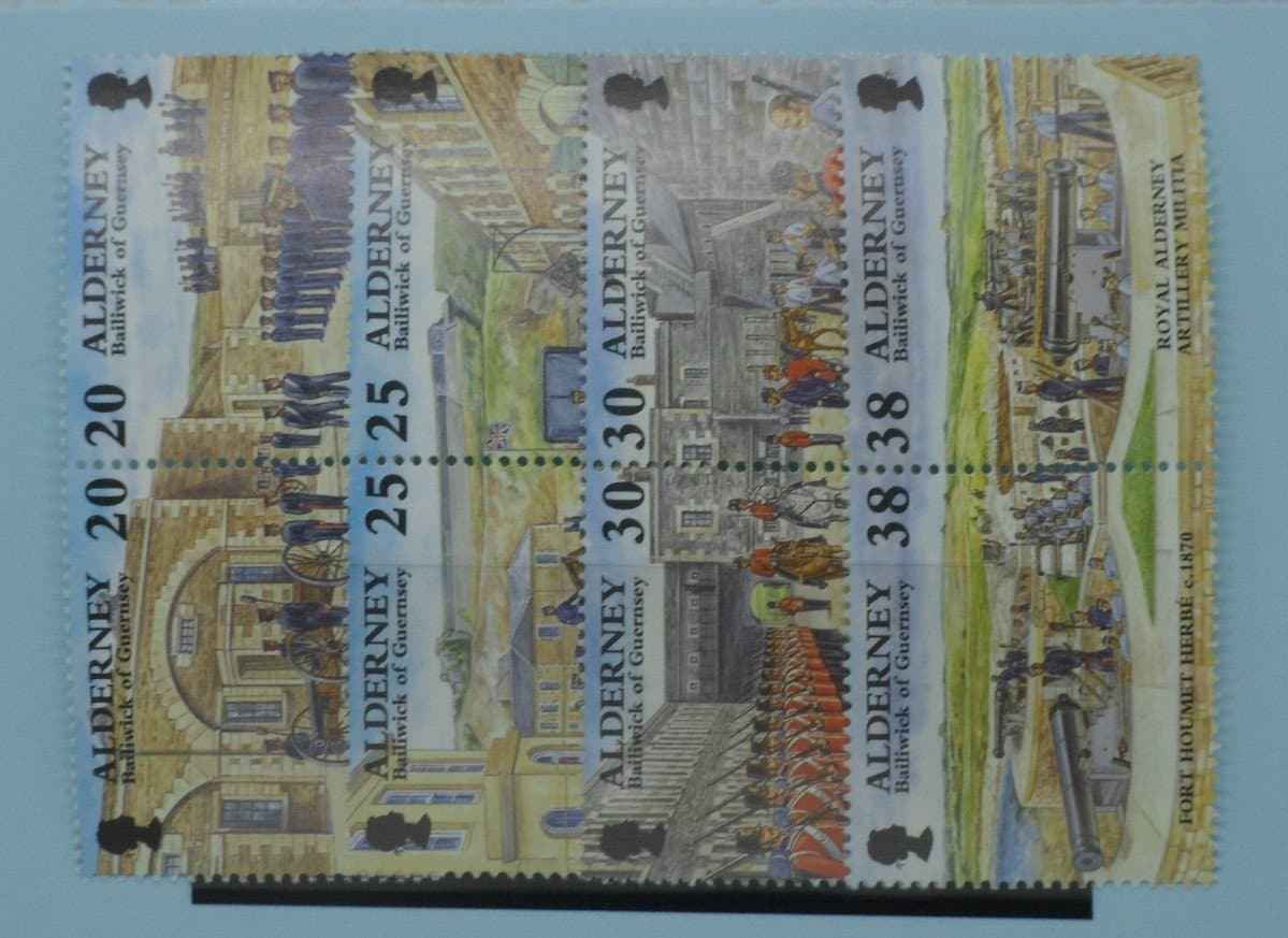 Alderney Stamps, 1999, SGA132a, A134a, A136a, A138a, Mint image 0