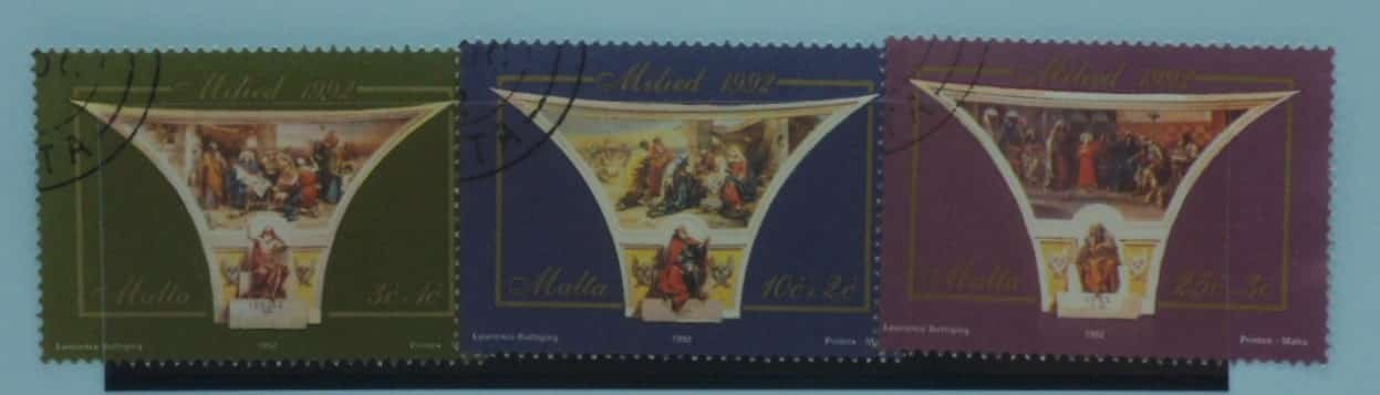 Malta Stamps, 1992, SG931-933, Used image 0