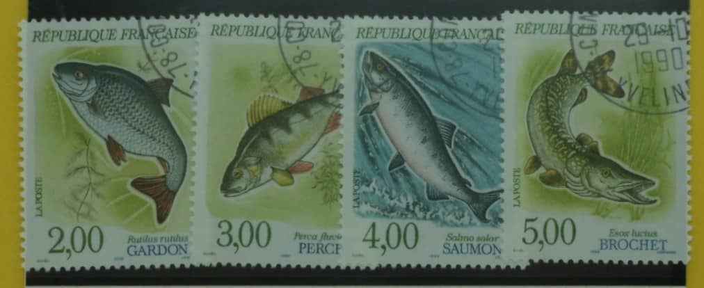 France Stamps, 1990, SG3001-3004, Used image 0