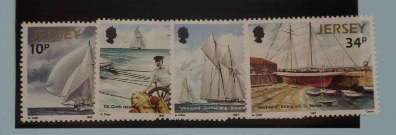 Jersey Stamps, 1987, SG405-408, Mint image 0