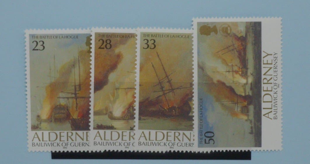 Alderney Stamps, 1992, SGA52-55, Mint image 0