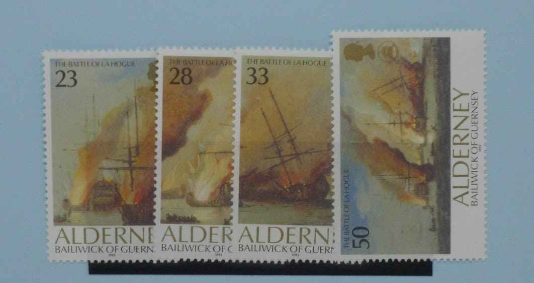 Alderney Stamps, 1992, SGA52-55, Mint image 0