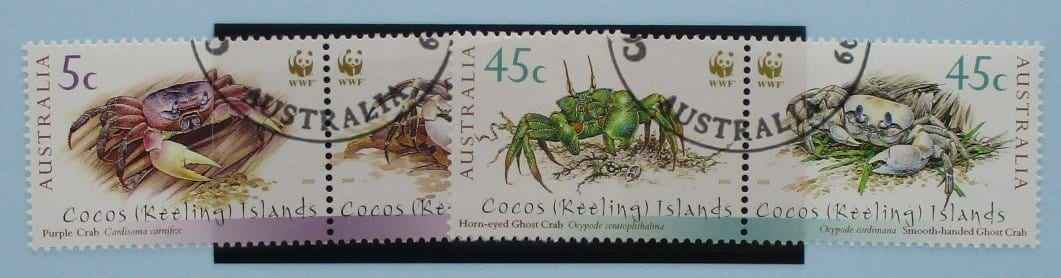 Cocos (Keeling) Islands Stamps, 2000, SG389a, SG391a, Used image 0