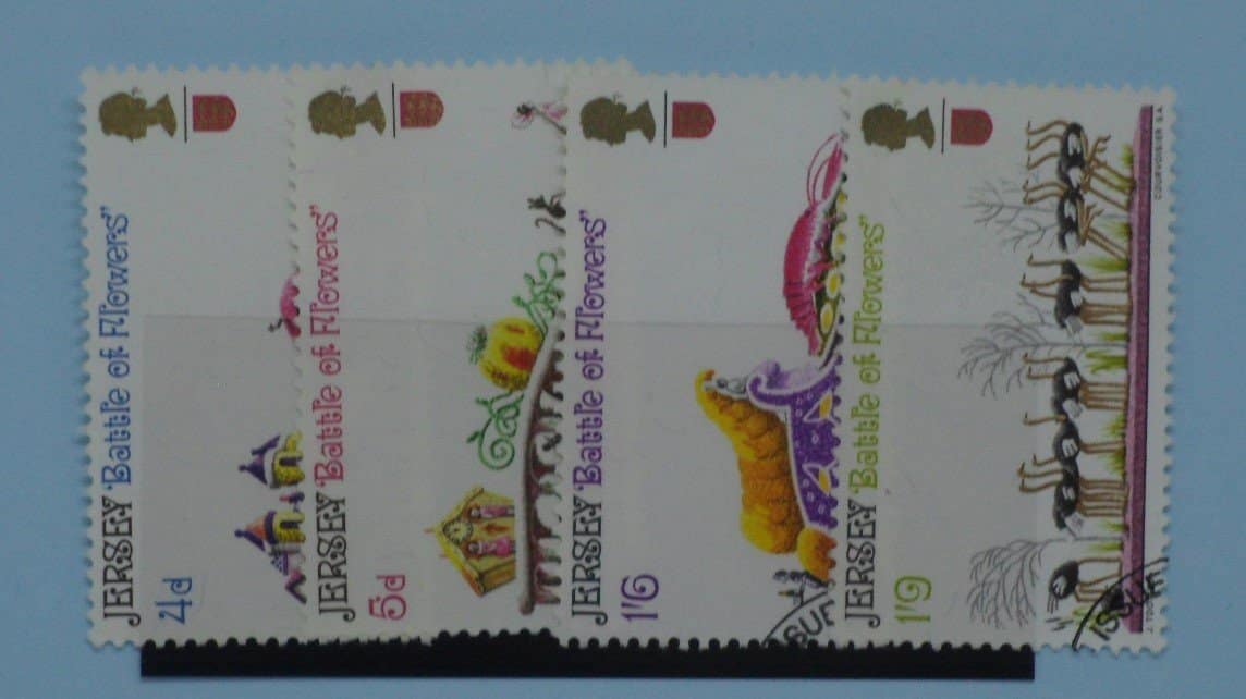 Jersey Stamps, 1970, SG38-41, Used image 0