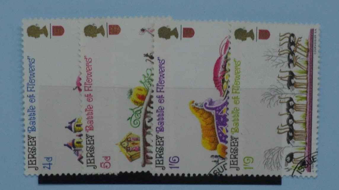 Jersey Stamps, 1970, SG38-41, Used image 0
