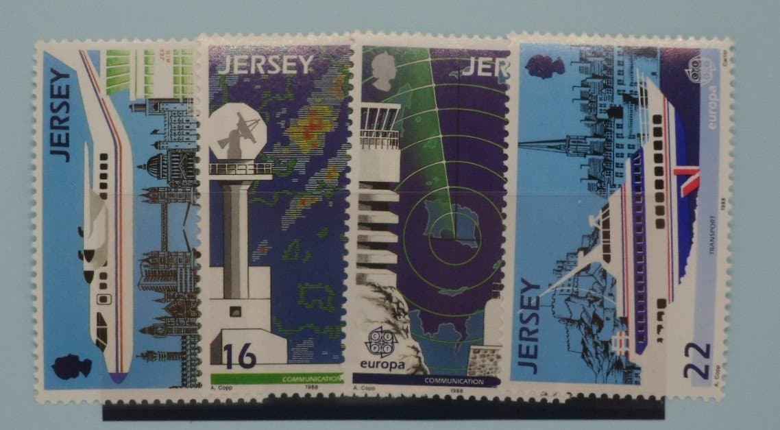 Jersey Stamps, 1988, SG443-446, Mint image 0
