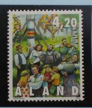 Aland Islands Stamps, 1998, SG136, Mint image 0