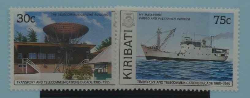 Kiribati Stamps, 1989, SG314-315, Mint image 0