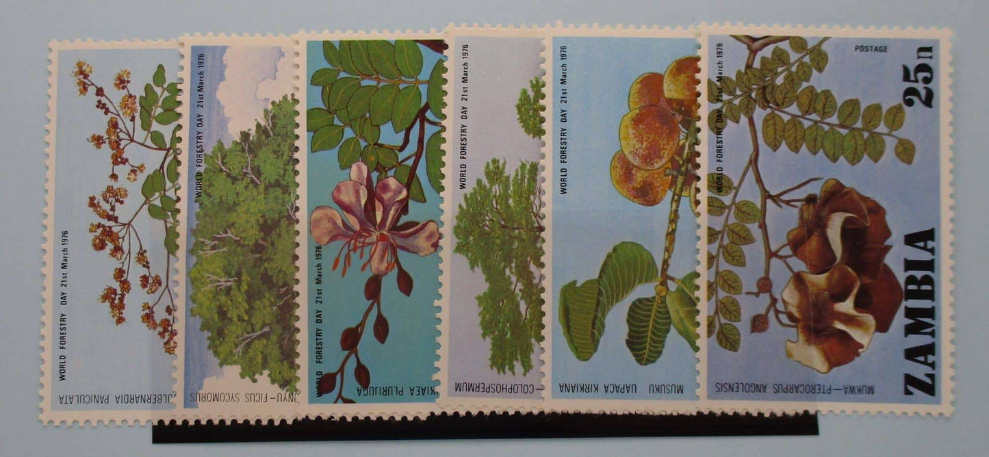 Zambia Stamps, 1976, SG247-252, Mint image 0