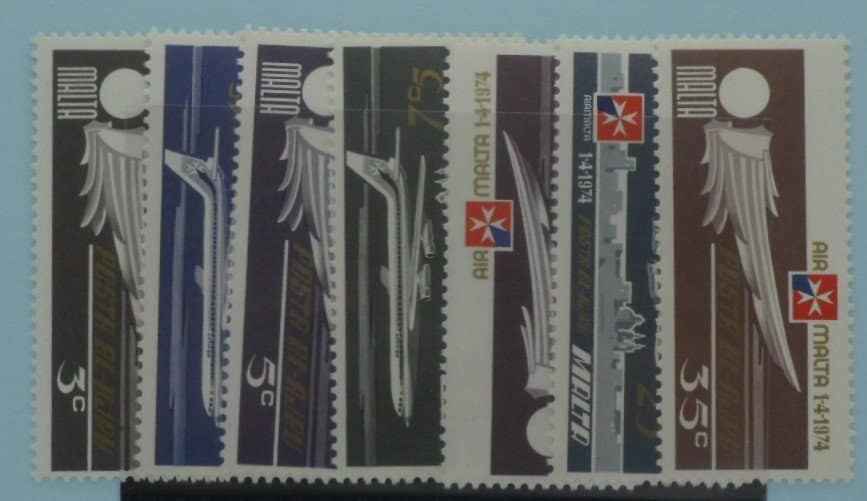 Malta Stamps, 1974, SG516-522, Mint image 0
