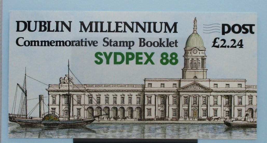 Ireland Stamps, 1988, SB30, Mint image 0