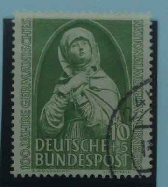 West Germany Stamps, 1952, SG1077, Used image 0