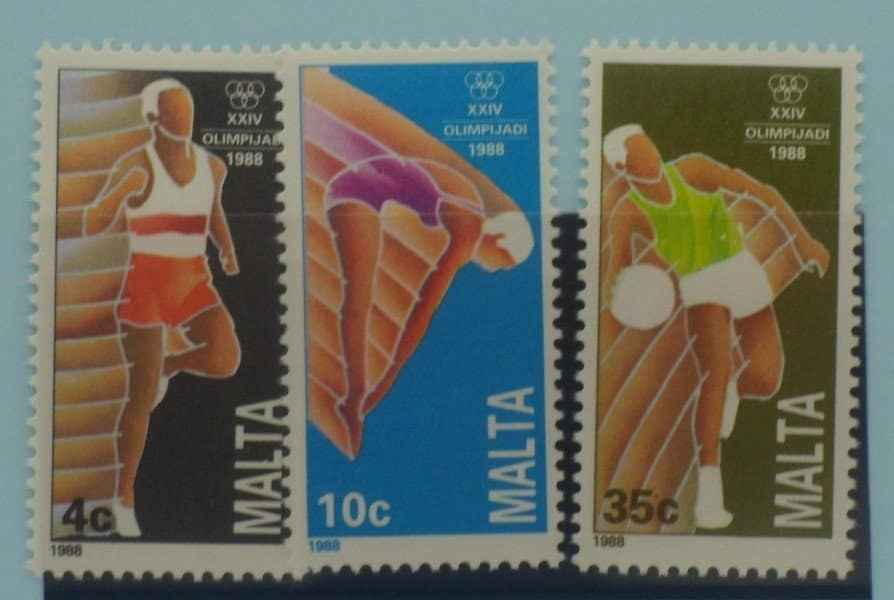 Malta Stamps, 1988, SG836-838, Mint image 0