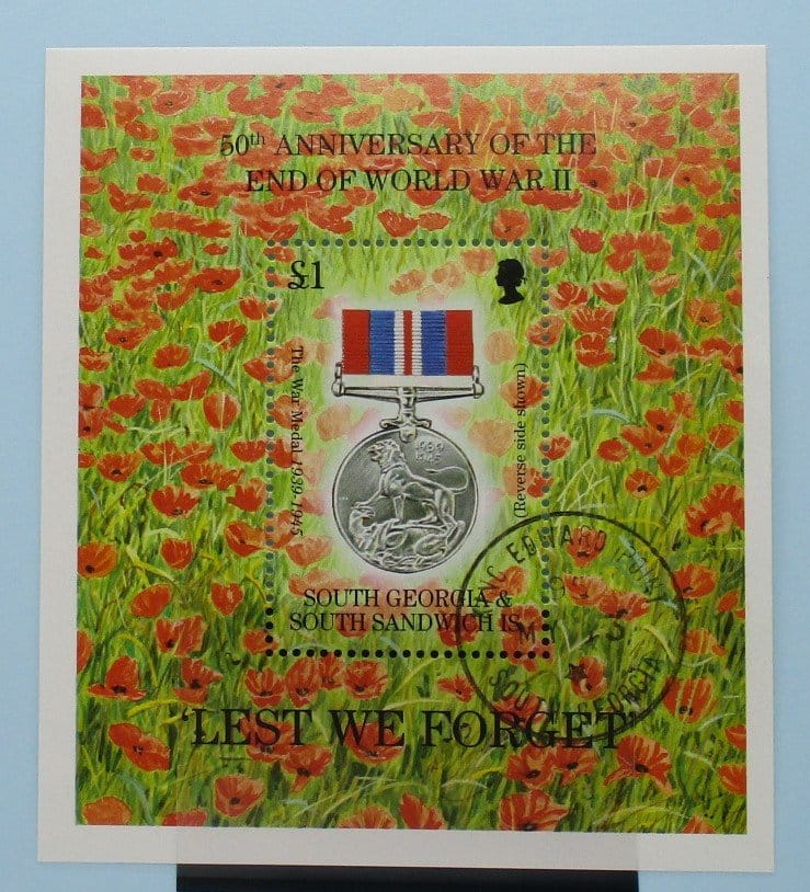 South Georgia and South Sandwich Islands Stamps, 1995, MS257, Used image 0