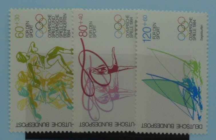 West Germany Stamps, 1984, SG2056-2058, Mint image 0