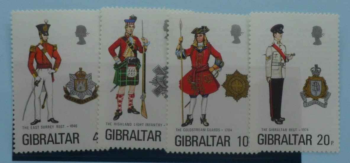 Gibraltar Stamps, 1975, SG340-343, Mint image 0