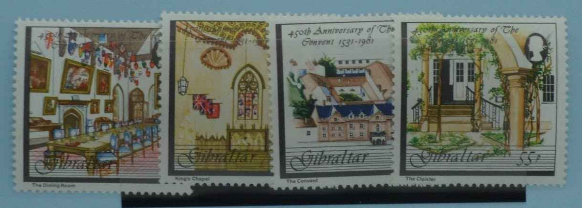 Gibraltar Stamps, 1981, SG446-449, Mint image 0