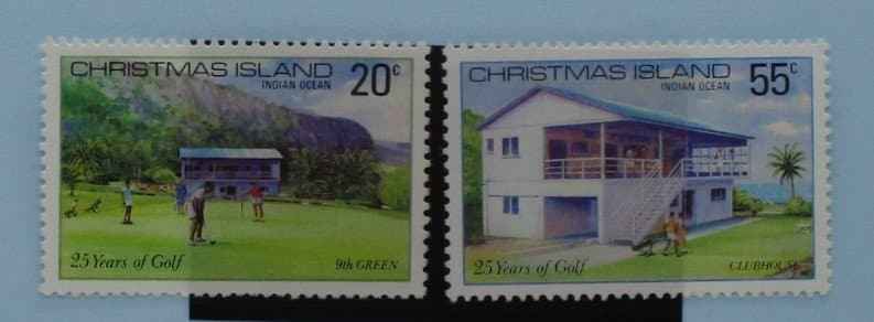 Christmas Island Stamps, 1980, SG120-121, Mint image 0
