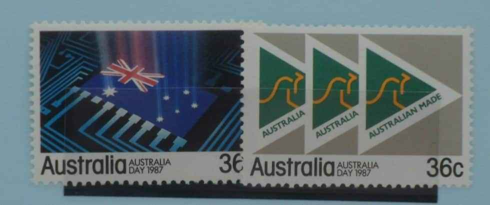 Australia Stamps, 1987, SG1044-1045, Mint image 0